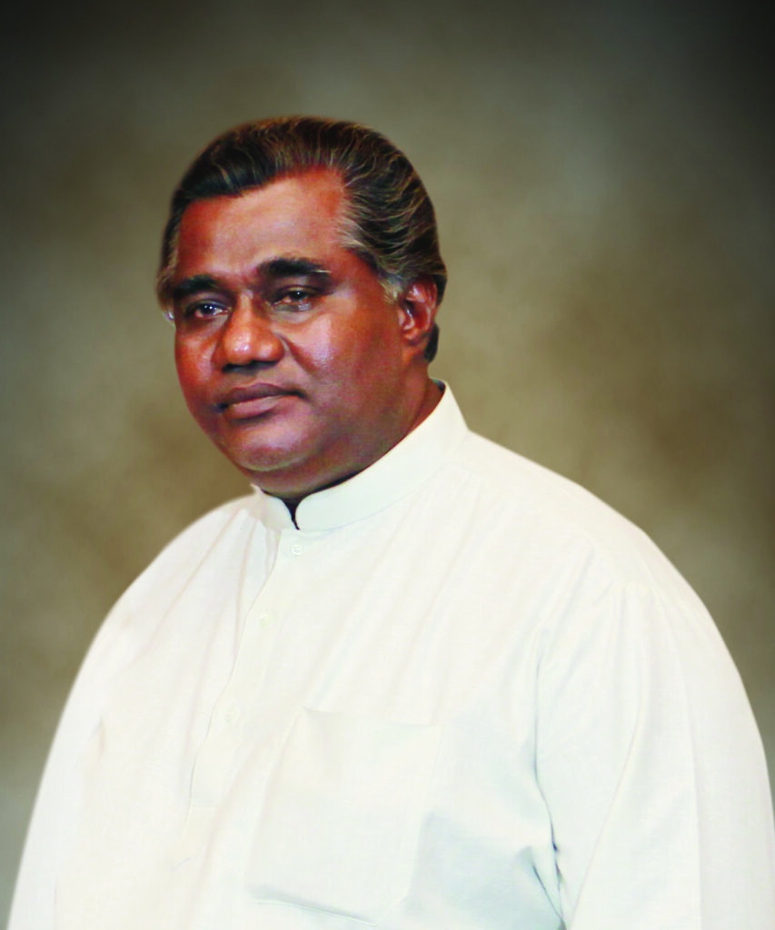 Image of Saranga Holiday Inn founder late Mr. A. K. Hemachandra Kulatissa